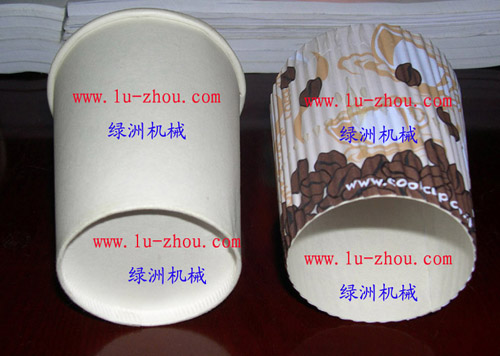 corrugated paper cups